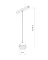 Магнітний трековий світильник Nowodvorski 10154 LVM Slot Led 1x5w 3000к 210Lm IP20 Bl