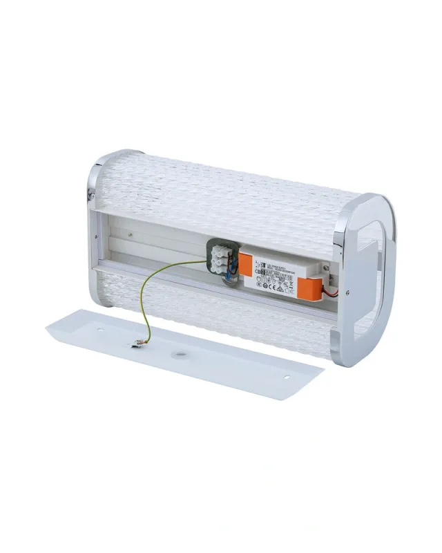 Бра для ванної Nowodvorski 10729 Palmas LED 1x15W 4000K 1000Lm IP44 хром