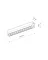 Магнітний трековий світильник Nowodvorski 11336 UT-LVM Focus Swing LED 12W 4000K 1000Lm IP20 чорний