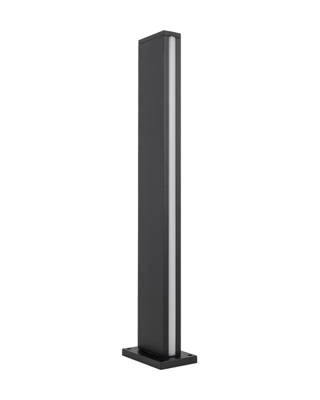 Вуличний світильник Nowodvorski 11376 Slit Led 1x12W 3000K 600Lm IP54 Чорний (33351)