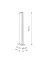Вуличний світильник Nowodvorski 11376 Slit Led 1x12W 3000K 600Lm IP54 Чорний (33351)