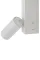 Настінний світильник Nowodvorski 11580 Easy Right GU10 MR11 10W + LED 11W 3000K 450Lm IP20 Білий