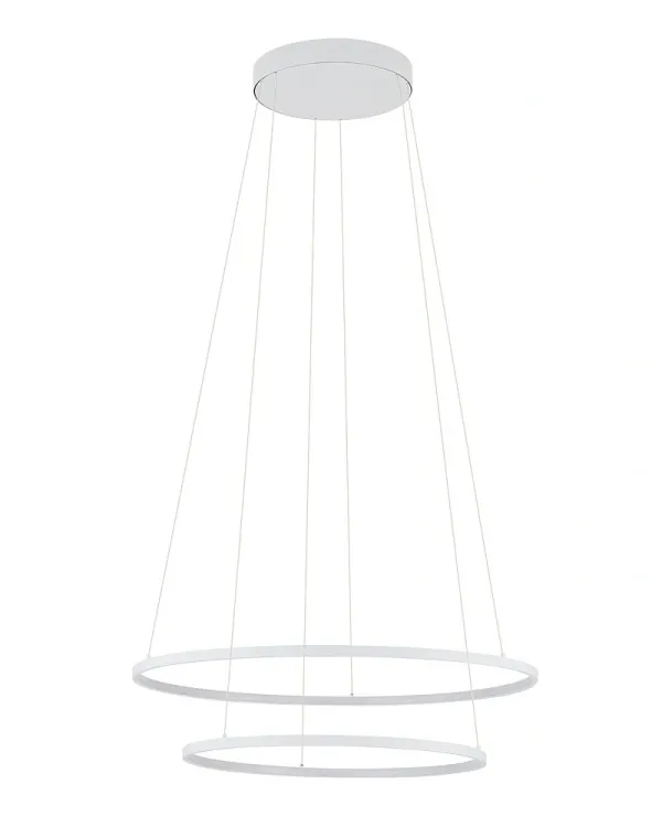 Люстра Nowodvorski 11646 Circolo Power LED 2x67W 3000K 3700Lm IP20 біла