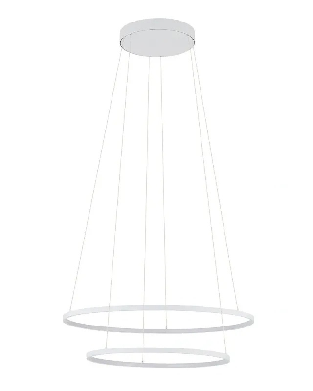 Люстра Nowodvorski 11646 Circolo Power LED 2x67W 3000K 3700Lm IP20 біла