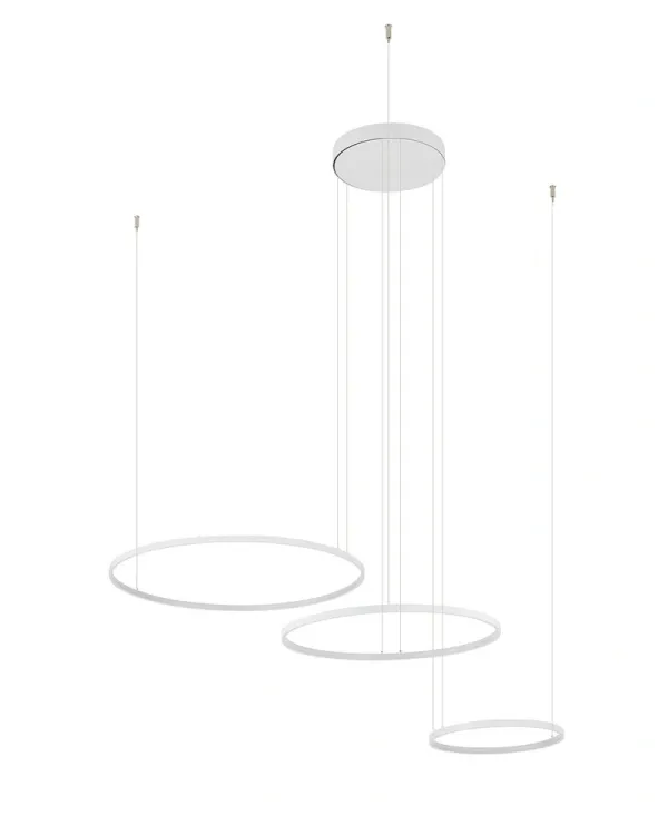 Люстра Nowodvorski 11649 Circolo Power LED 3x85W 3000K 4600Lm IP20 біла