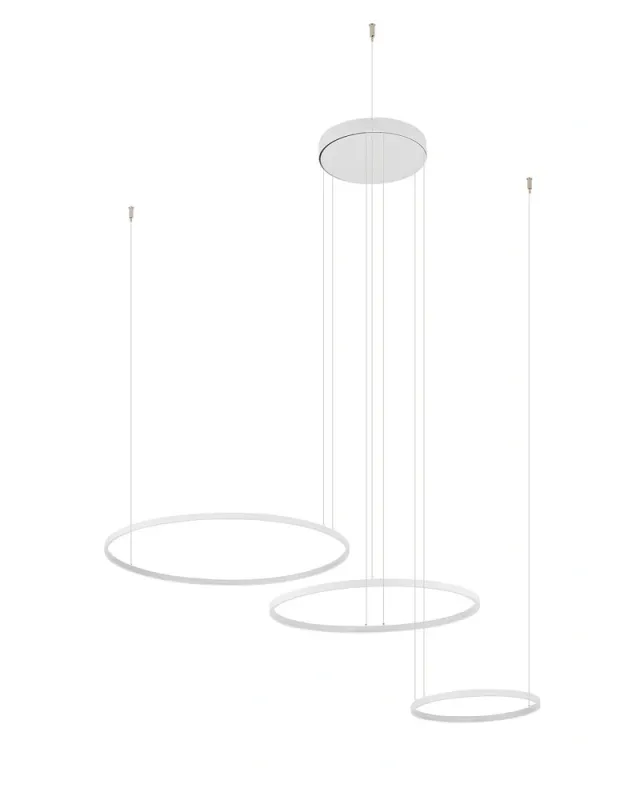 Люстра Nowodvorski 11649 Circolo Power LED 3x85W 3000K 4600Lm IP20 біла