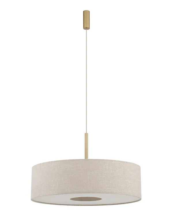 Підвісний світильник Nowodvorski 11653 Santana L E27 1x25W IP20 бежевий