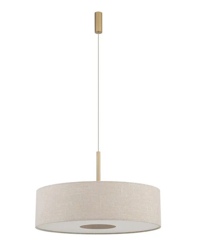 Підвісний світильник Nowodvorski 11653 Santana L E27 1x25W IP20 бежевий