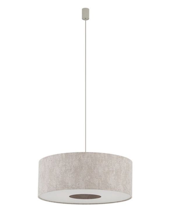 Підвісний світильник Nowodvorski 11665 Cedro M E27 1x25W IP20 світло-сірий