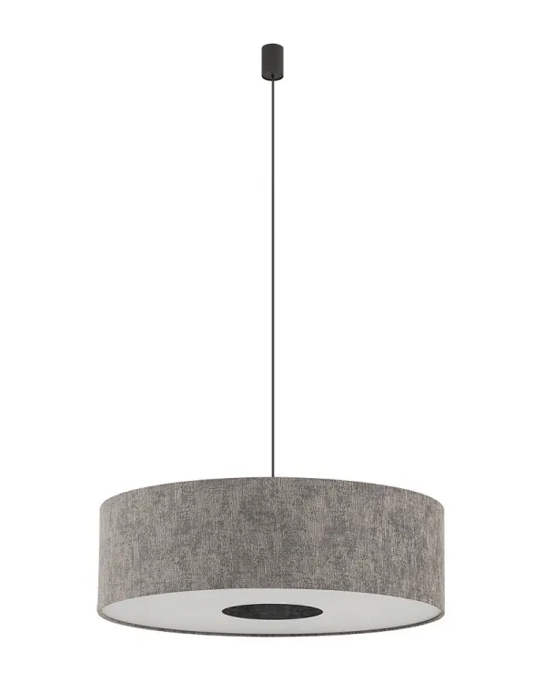 Підвісний світильник Nowodvorski 11675 Lago L E27 1x25W IP20 сірий