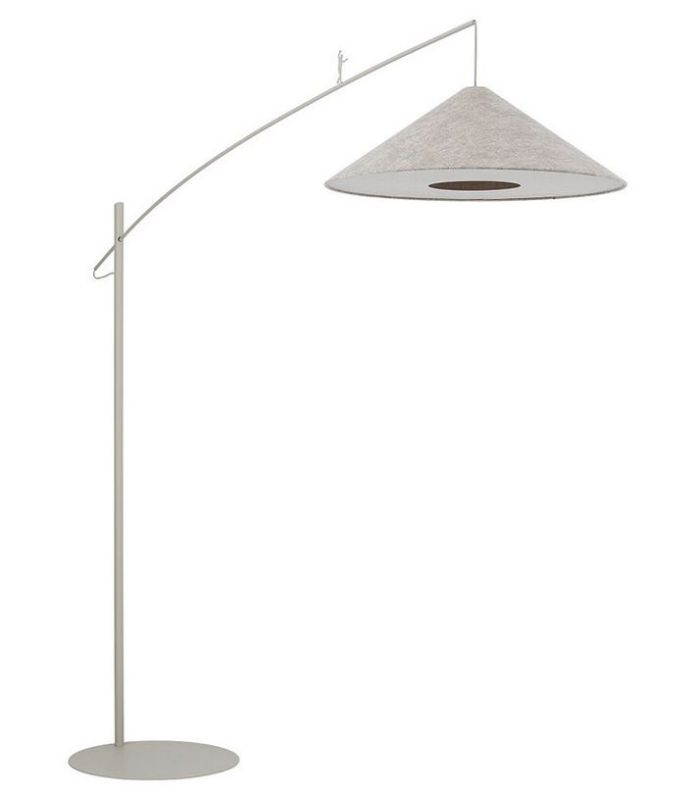 Торшер Nowodvorski 11686 Poise A E27 1x25W IP20 світло-сірий