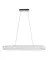 Люстра Nowodvorski 11707 Luxora Oval LED 1x40W 3000K 3600Lm IP20 хром