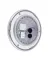 Бра для ванної Nowodvorski 11940 Astra LED 1x8W 3000K 180Lm IP65 хром