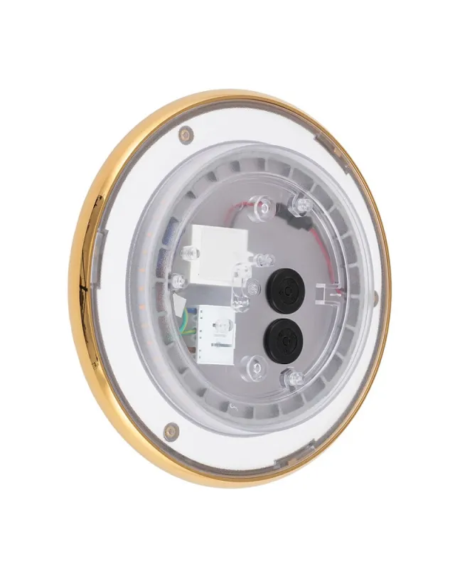 Бра для ванної Nowodvorski 11942 Astra LED 1x8W 3000K 180Lm IP65 золотий