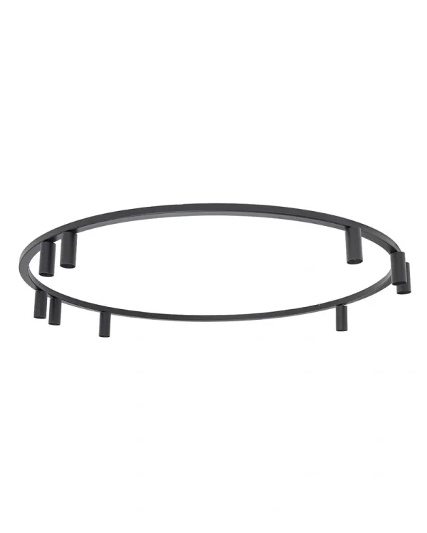 Люстра Nowodvorski 11950 Fourty Round GU10 R35 9x10W IP20 чорна
