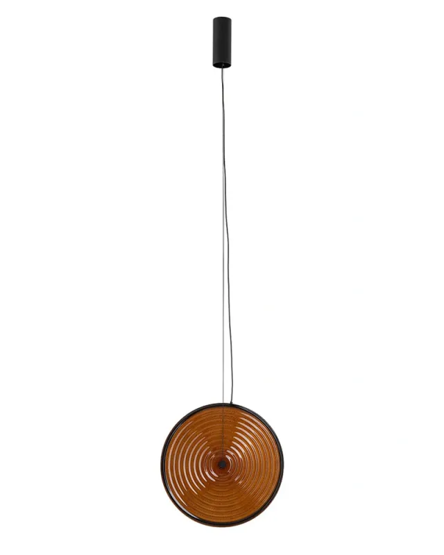 Підвісний світильник Nowodvorski 12233 Aura LED 1x22W 3000K 370Lm IP20 бурштиновий