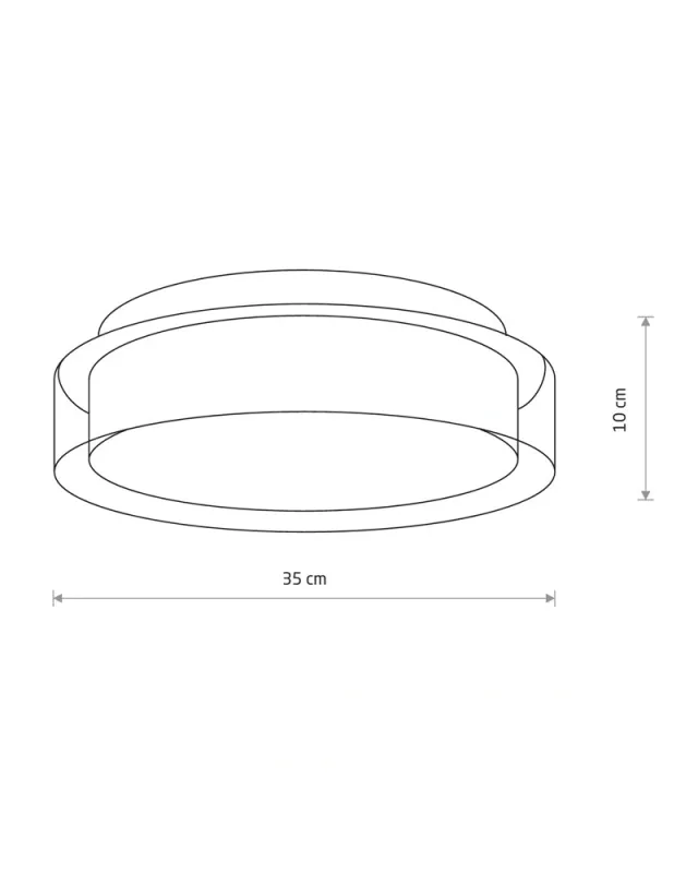 Потолочний світильник Nowodvorski 8174 PAN LED (37518)
