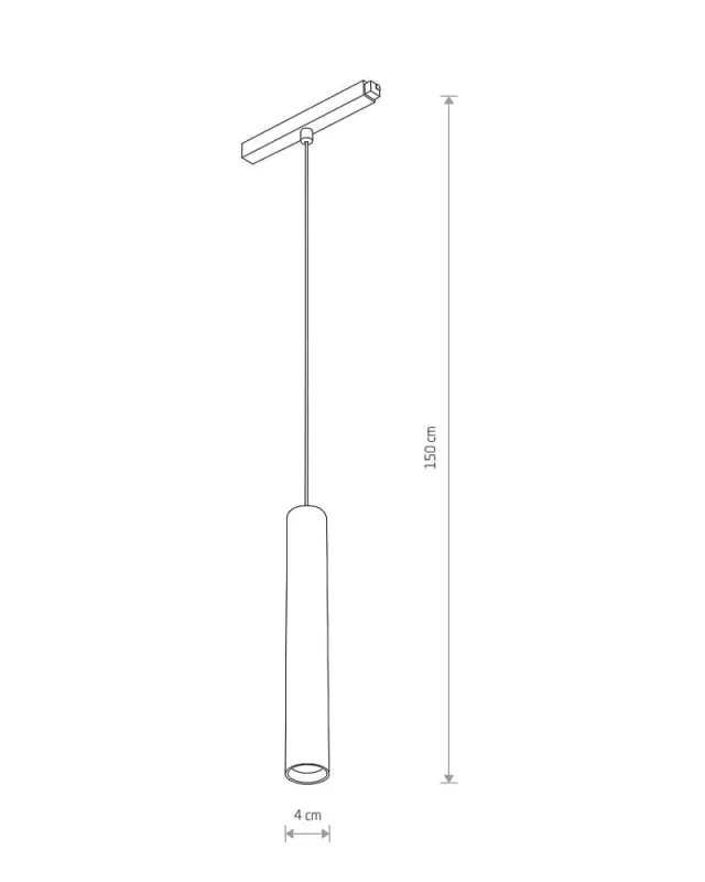 Магнітний трековий світильник Nowodvorski 10146 LVM Roller Led 1x9w 3000к 620Lm IP20 Чорний