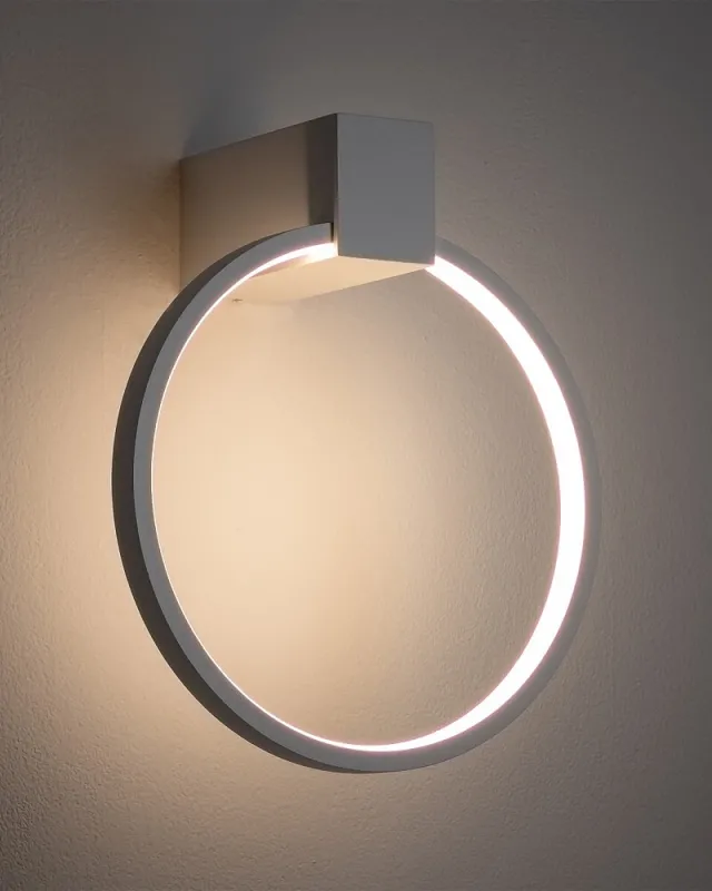 Бра Nowodvorski 11601 Circolo LED XS 1x9W 3000K 190Lm IP20 білий