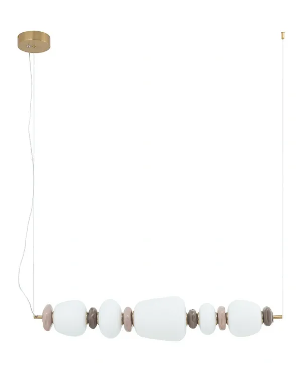 Люстра Nowodvorski 11699 Ceramic Horizontal LED 1x26W 3000K 2000Lm IP20 білий