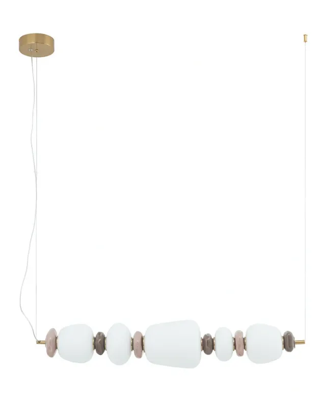 Люстра Nowodvorski 11699 Ceramic Horizontal LED 1x26W 3000K 2000Lm IP20 білий