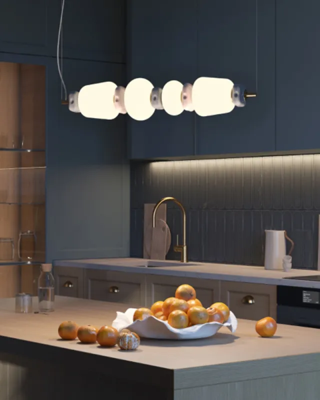 Люстра Nowodvorski 11700 Ceramic Horizontal LED 1x22W 3000K 1750Lm IP20 білий
