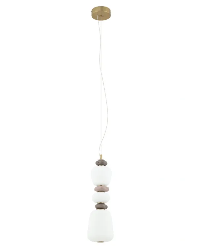 Підвісний світильник Nowodvorski 11701 Ceramic Vertical LED 1x19W 3000K 1500Lm IP20 білий
