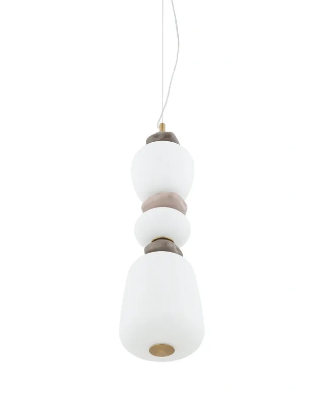 Підвісний світильник Nowodvorski 11701 Ceramic Vertical LED 1x19W 3000K 1500Lm IP20 білий