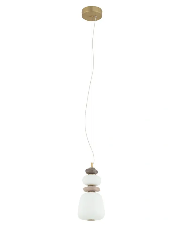 Підвісний світильник Nowodvorski 11702 Ceramic Vertical LED 1x12W 3000K 950Lm IP20 білий