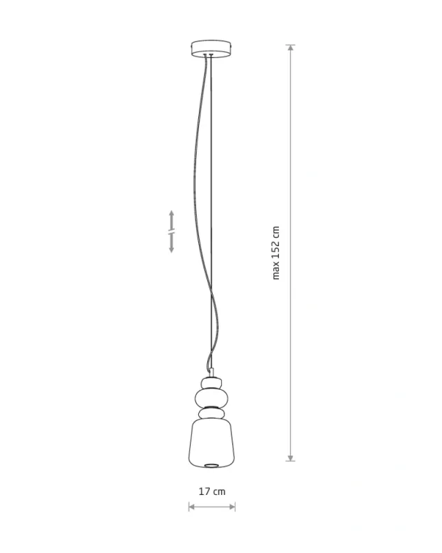 Підвісний світильник Nowodvorski 11702 Ceramic Vertical LED 1x12W 3000K 950Lm IP20 білий