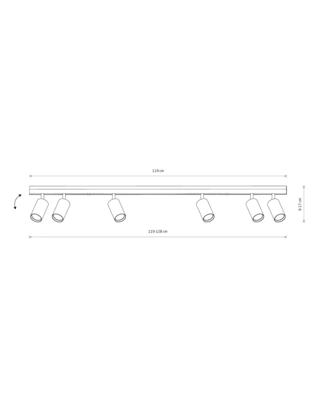 Спот Nowodvorski 6610 Eye Spot Graphite