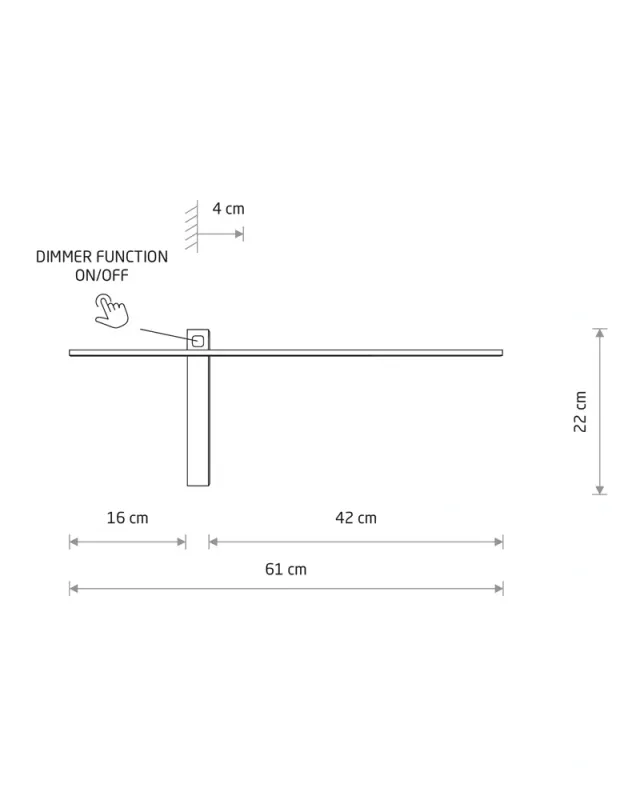 Настенный светильник NOWODVORSKI 8115 IMPULSE LED