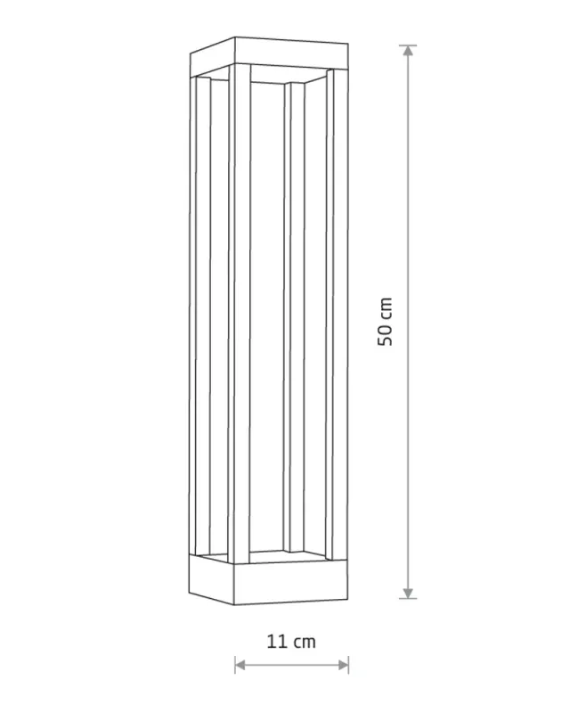 Уличный светильник Nowodvorski 8145 STRUCTURE LED