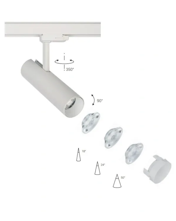 Трековий світильник Nowodvorski 8765 MILO LED