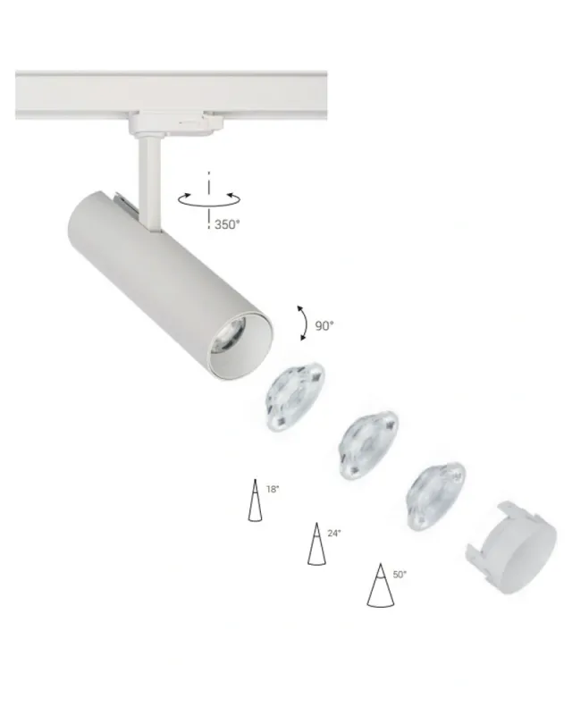 Трековий світильник Nowodvorski 8765 MILO LED